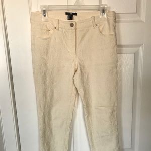 H&M White Pants- Size 8